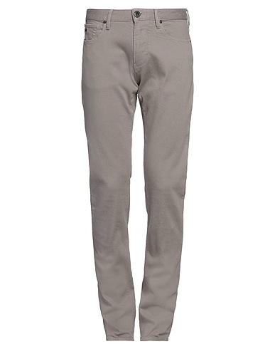 EMPORIO ARMANI Denim pants Grey 99% Cotton, 1% Elastane