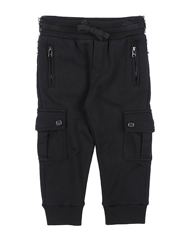 DOLCE&GABBANA Casual trouser Black 99% Cotton, 1% Elastane