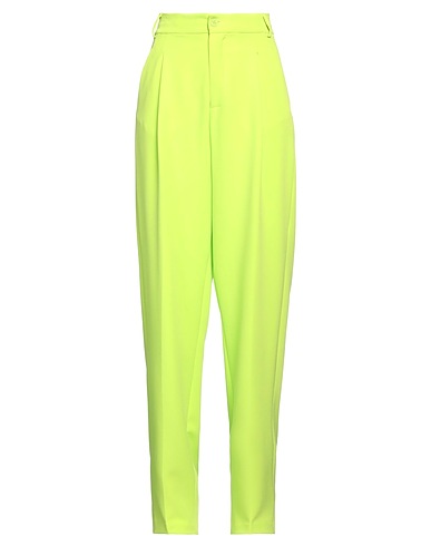 HINNOMINATE Casual trouser Lime green 89% Polyester, 11% Elastane