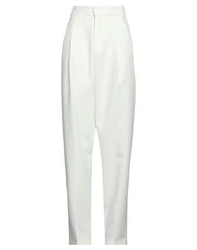 HINNOMINATE パンツ ホワイト ポリエステル 89% / ポリウレタン 11%