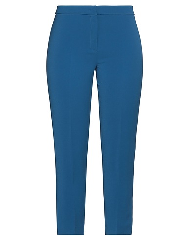 I BLUES Casual trouser Slate blue 63% Triacetate, 37% Polyester