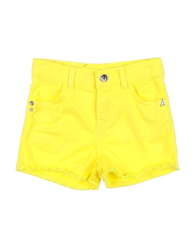 PEPE JEANS Shorts & Bermuda Yellow 97% Cotton, 3% Elastane