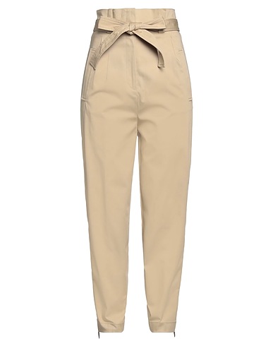 ALBERTA FERRETTI Pantalon Beige 97% Coton, 3% Élasthanne