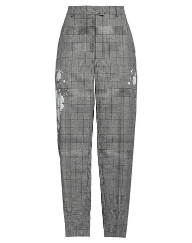 BOUTIQUE MOSCHINO Casual pants Black 34% Polyester, 33% Viscose, 32% Wool, 1% Elastane