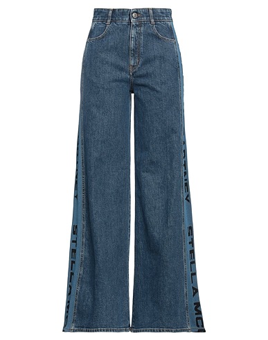 STELLA McCARTNEY Denim trousers Blue 98% Cotton, 2% Elastane