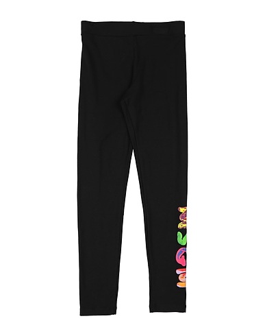 MSGM Leggings KIDS Black 96% Cotton, 4% Elastane