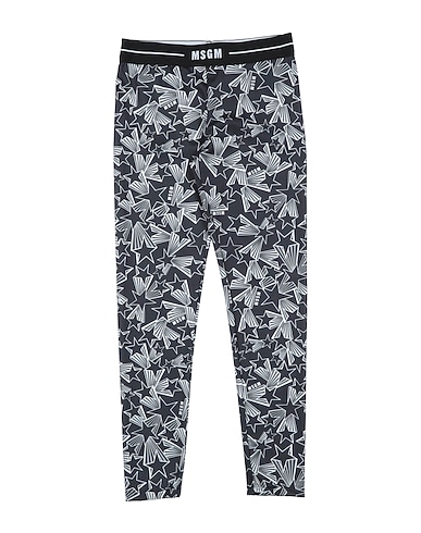 MSGM Leggings Black 82% Polyester, 18% Elastane