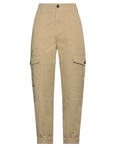 SEMICOUTURE カーゴパンツ ベージュ アセテート 79% / ナイロン 14% / 金属繊維 7%