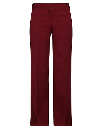 QUIRA Pantalone Bordeaux 100% Lana