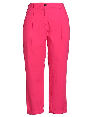 ROSSOPURO Pantalone Fucsia 100% Cotone