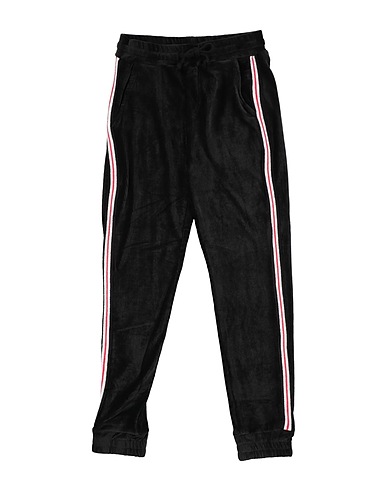 BERNA Casual trouser Black 95% Polyester, 5% Elastane