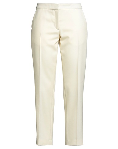 DRIES VAN NOTEN Pantalone Avorio 100% Lana