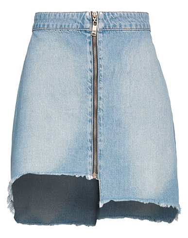 ONE TEASPOON Denim skirt Blue 100% Cotton