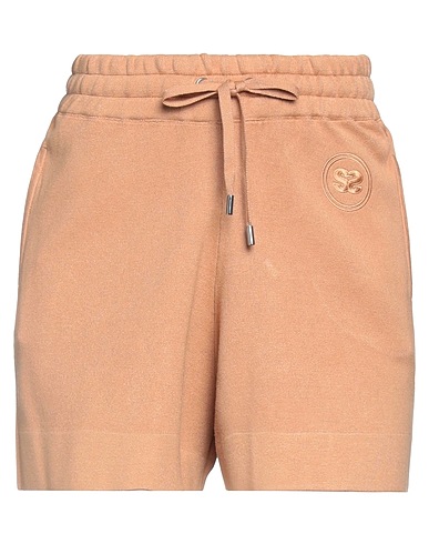SANDRO Shorts & Bermuda Sand 43% Cotton, 30% Viscose, 15% Polyamide, 12% Polyester