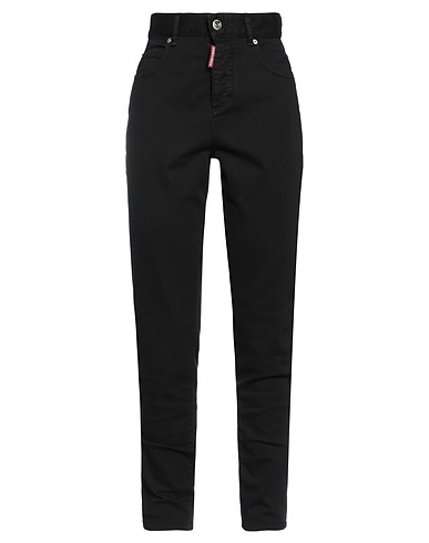 DSQUARED2 Denim trousers Black 92% Cotton, 5% Elastomultiester, 3% Elastane