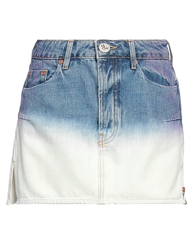 ONE TEASPOON Denim skirt Blue 100% Cotton