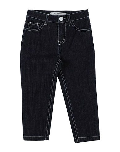 PHILOSOPHY di LORENZO SERAFINI Denim trousers Blue 100% Cotton