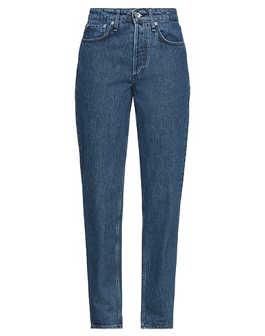 RAG & BONE Denim pants Blue 80% Organic cotton, 20% Recycled cotton