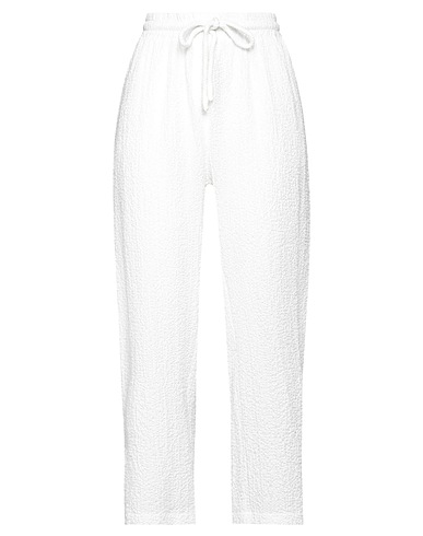 NU Pantalone Bianco 53% Lyocell, 40% Poliestere, 6% Viscosa, 1% Elastan