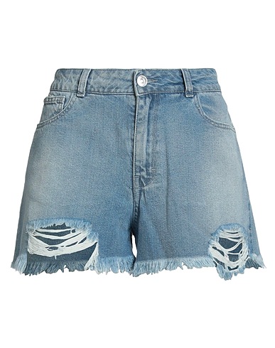 MY TWIN TWINSET Denim shorts Blue 100% Cotton