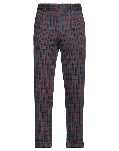 BRIGLIA 1949 Casual pants Blue 49% Cotton, 17% Virgin Wool, 17% Polyester, 17% Acrylic