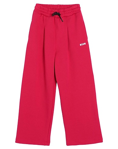 MSGM Casual trouser Fuchsia 100% Cotton