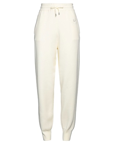 SANDRO Pantalone Panna 44% Cotone, 28% Viscosa, 16% Poliammide, 12% Poliestere