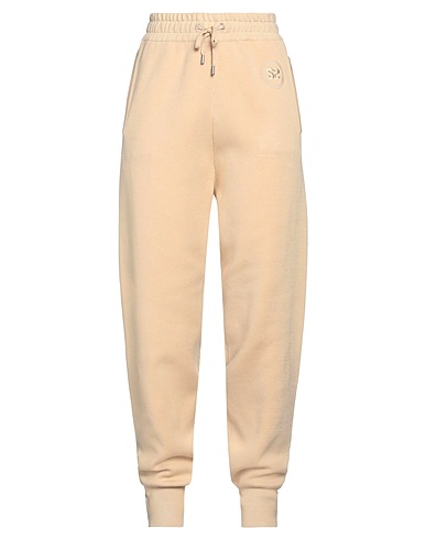 SANDRO Casual trouser Beige 44% Cotton, 28% Viscose, 16% Polyamide, 12% Polyester