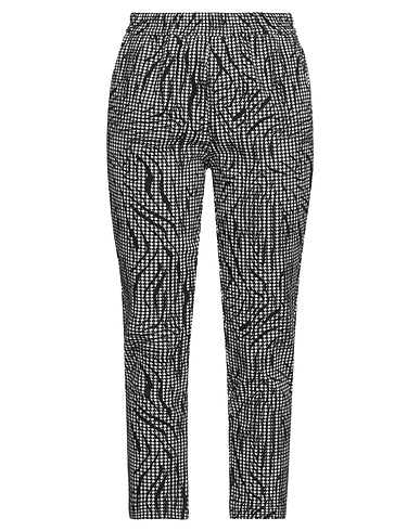 BLANCA LUZ Casual trouser Black 55% Cotton, 40% Polyester, 5% Elastane