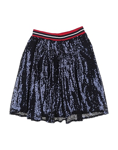 MELBY Skirt Blue 100% Polyester, Cotton, Elastane