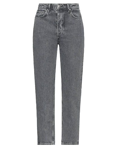 RAG & BONE Denim trousers Charcoal 100% Cotton