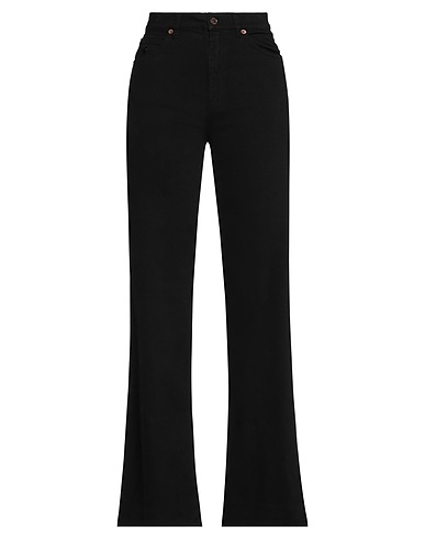 AVANTGAR DENIM by EUROPEAN CULTURE Casual trouser Black 98% Cotton, 2% Elastane