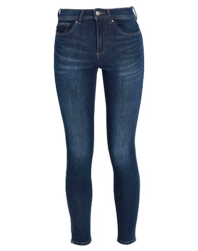 ONLY Denim trousers Blue 64% Cotton, 31% Polyester, 3% Viscose, 2% Elastane