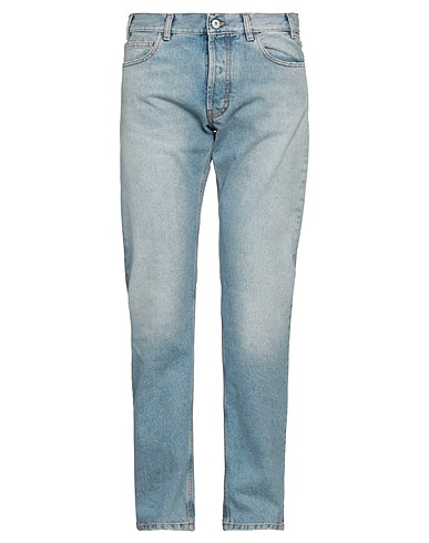 MARCELO BURLON Denim trousers Blue 68% Cotton, 19% Acrylic, 13% Polyester