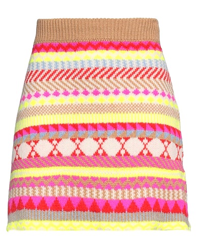 LA FETICHE Mini-jupe Cuir 100% Laine d’agneau, Coton