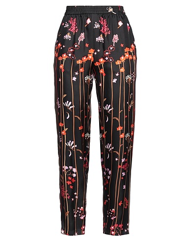 REDValentino Casual trouser Black 100% Silk