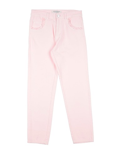 PHILOSOPHY di LORENZO SERAFINI Denim trousers ROSA CHIARO 97% Cotton, 3% Elastane
