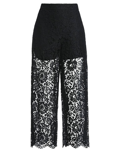 VALENTINO GARAVANI Casual trouser Black 43% Viscose, 34% Cotton, 23% Polyamide