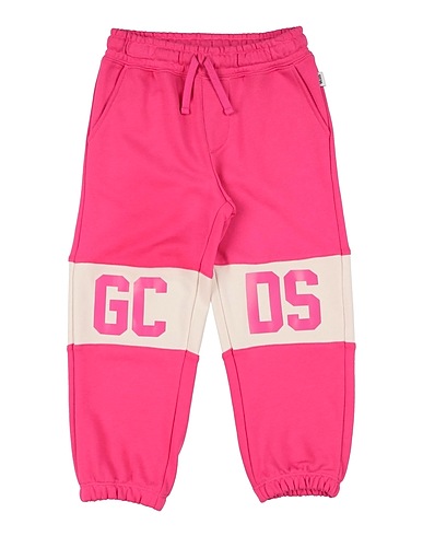 GCDS MINI Casual trouser Fuchsia 100% Cotton