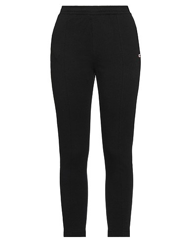 CHAMPION Casual pants Black 95% Cotton, 5% Elastane