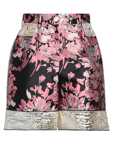 DOLCE&GABBANA Shorts & Bermuda Pink 58% Polyester, 19% Metallic Polyester, 18% Polyamide, 5% Silk