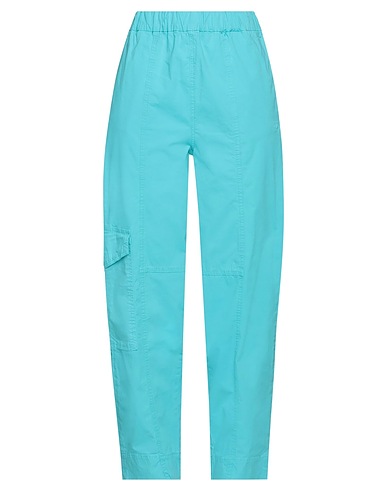 GANNI Cargo Turquoise 97% Organic cotton, 3% Elastane