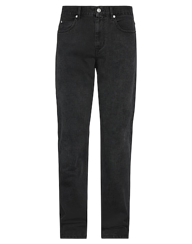 ISABEL MARANT Denim trousers Black 100% Cotton
