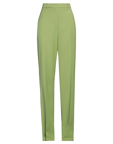 MAX MARA STUDIO Pantalone Verde lime 100% Lana Vergine