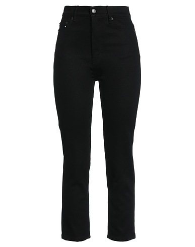 AMI ALEXANDRE MATTIUSSI Pantaloni jeans Nero 99% Cotone, 1% Elastan