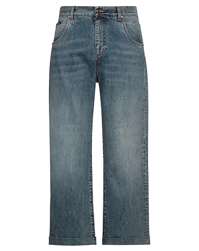 ETRO Denim trousers Blue 100% Cotton