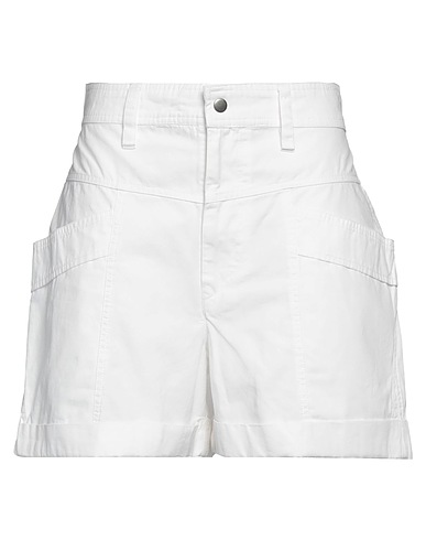 MARANT ÉTOILE Shorts & Bermuda White 100% Cotton