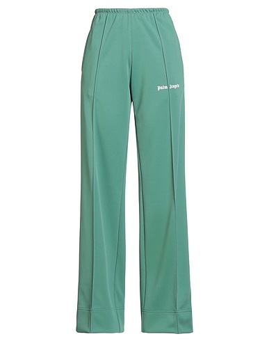 PALM ANGELS Casual pants Green 100% Recycled polyester