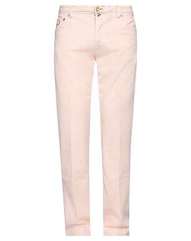 JACOB COHЁN 5-pocket Light pink 97% Cotton, 3% Elastane