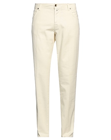JACOB COHЁN 5ポケットパンツ オフホワイト コットン 97% / ポリウレタン 3%